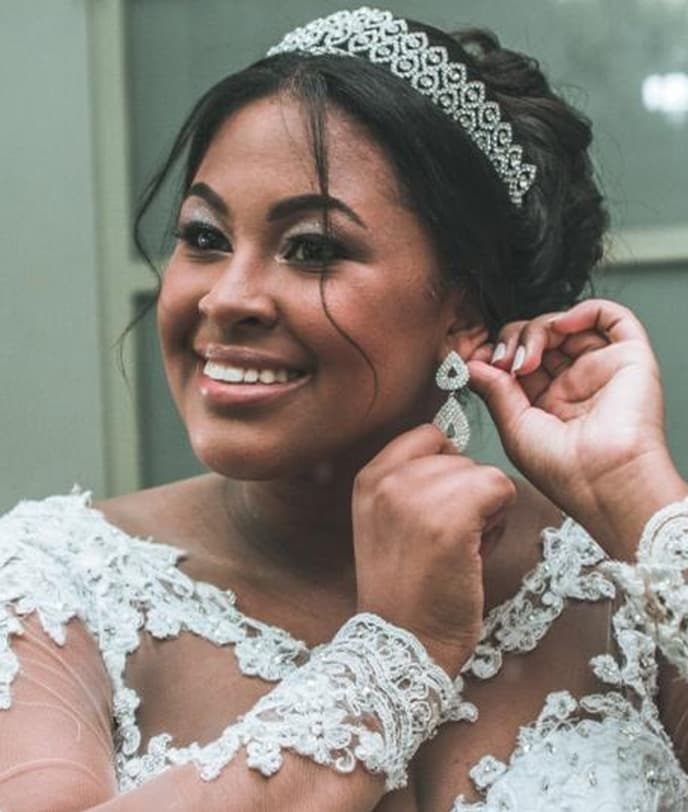 Maquiagem noiva — look romântico, técnica AirBrush